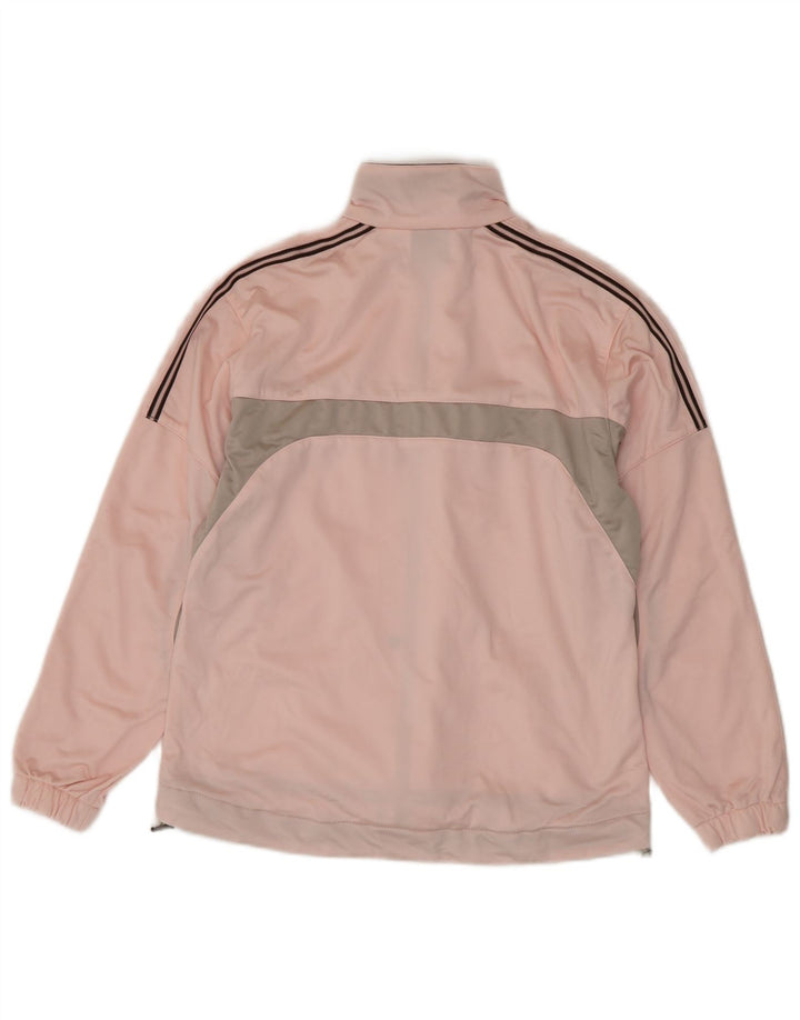 Diadora Mujer Chándal Top Jacket IT 42 Poliéster Colorblock Rosa Medio