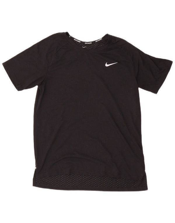 Camiseta Nike Dri Fit para hombre Top Medium Black Poliéster