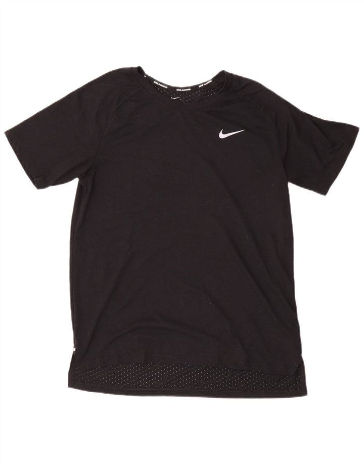 Camiseta Nike Dri Fit para hombre Top Medium Black Poliéster