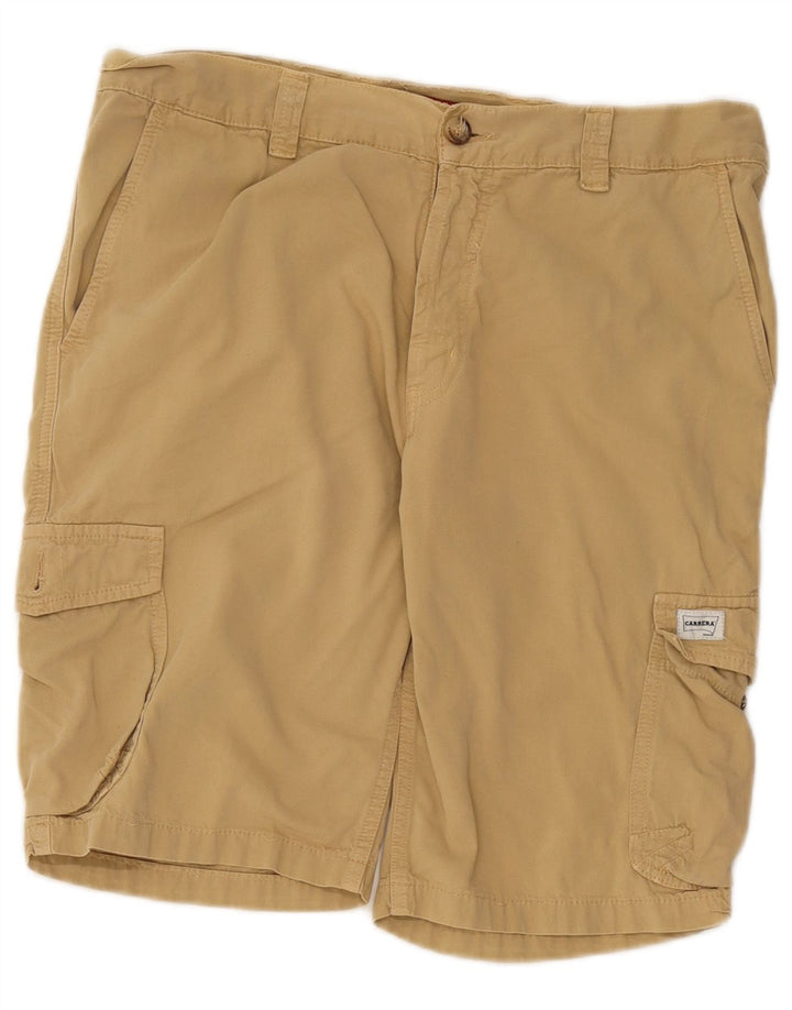 Carrera Pantalones cortos tipo cargo para hombre W34 Large Beige