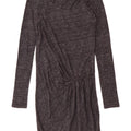 MAISON SCOTCH Vestido básico de manga larga para mujer UK 10 Small Grey