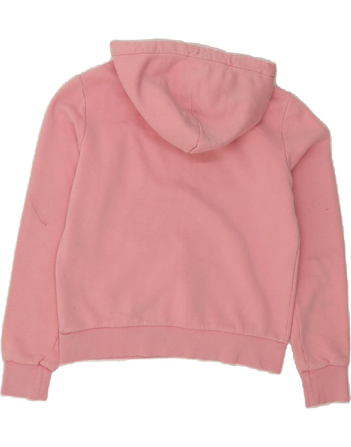 CONVERSE Womens Hoodie Jumper UK 14 Medium Pink Cotton Vintage Converse and Second-Hand Converse from Messina Hembry 