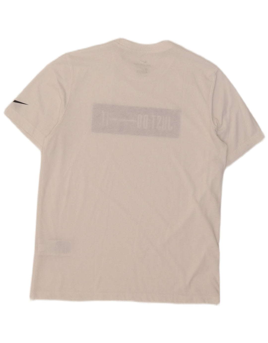 Nike Camiseta Dri Fit Graphic para Hombre Top Mediano de algodón Blanco