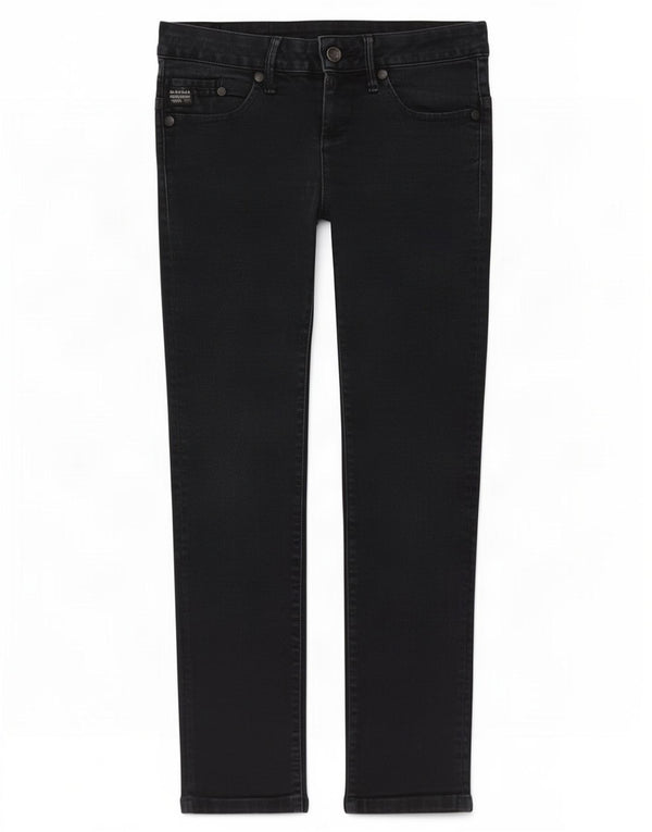 Vaqueros ajustados de cintura baja Midge para mujer G-Star W27 L28 Algodón azul marino