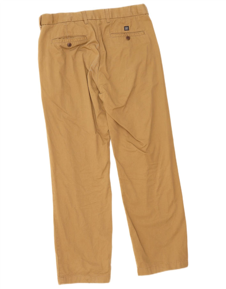Marks & Spencer Pantalones chinos regulares para hombre W34 L31 Algodón caqui