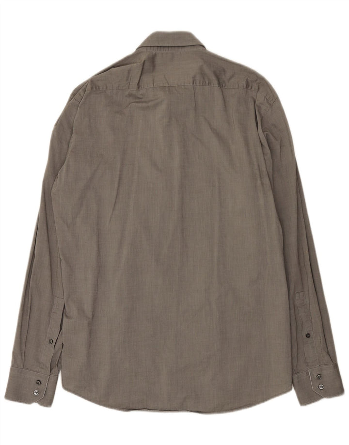 Camisa Hugo Boss Hombre Regular Fit Grande Gris