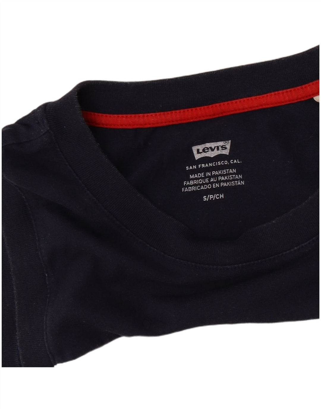 Levi's Top sin mangas con gráfico corto para mujer UK 10 Small Multicolor Colourblock