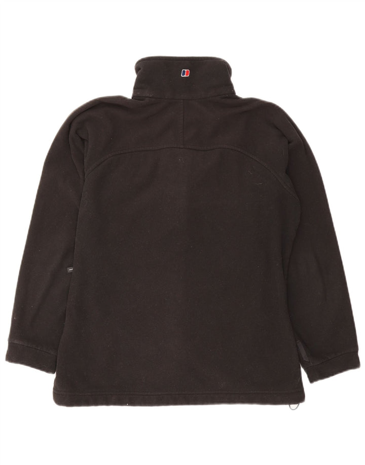 Berghaus Chaqueta polar extragrande para mujer UK 10 Small Poliéster negro