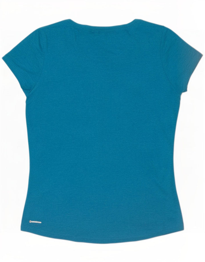 The North Face Camiseta para mujer Top UK 40 Poliéster moteado azul medio