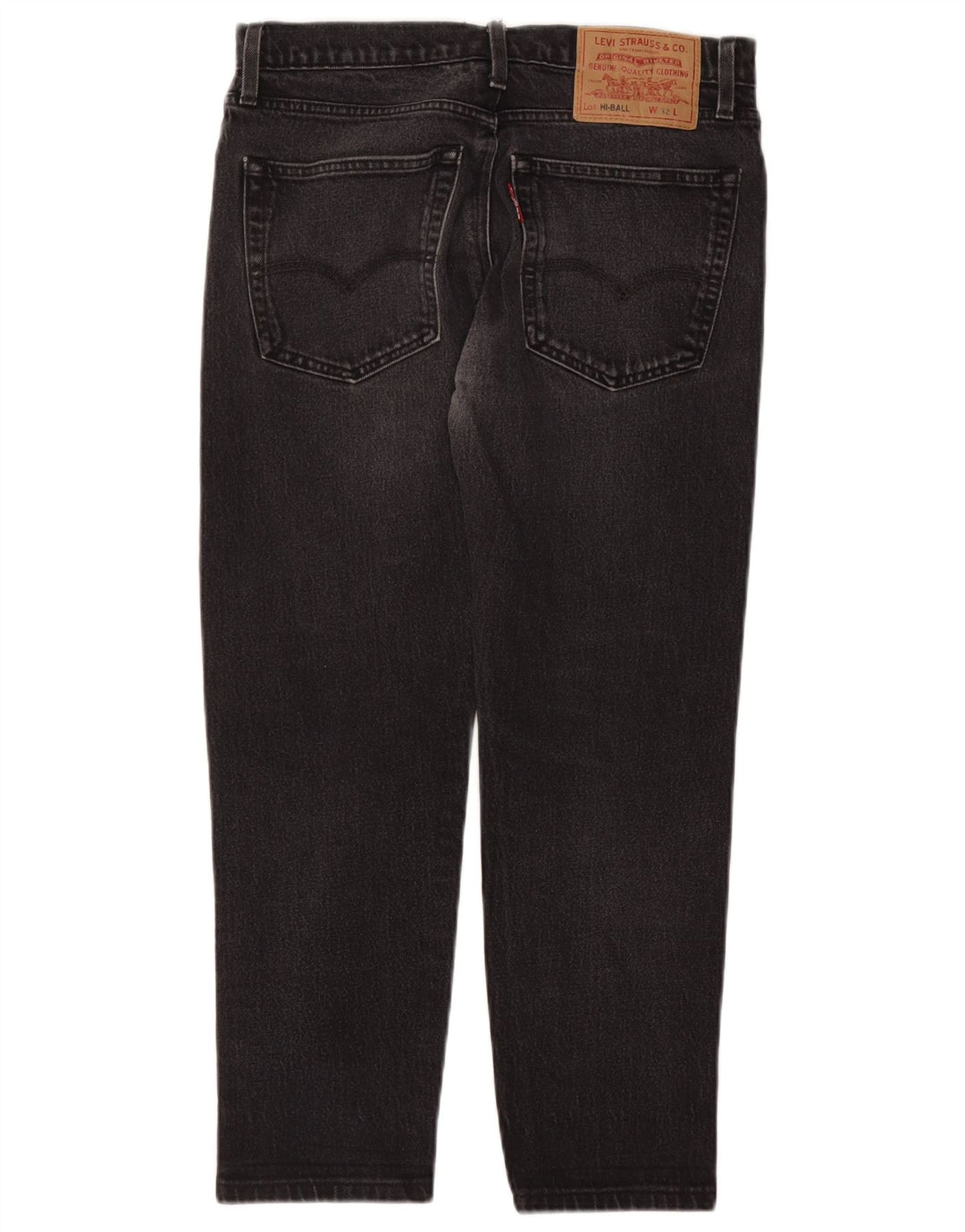 Levi's Vaqueros rectos Hi-Ball para hombre W32 L26 Negro