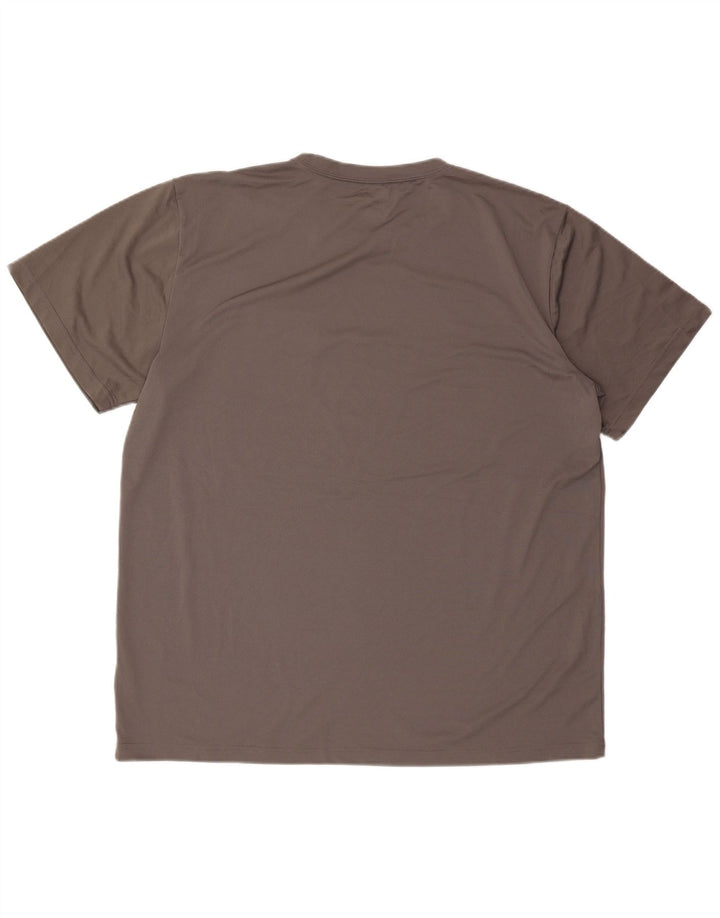 Dickies Camiseta alta para hombre Top 2XL Poliéster gris