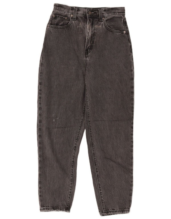 Levi's Vaqueros Cónicos De Talle Alto Para Mujer W25 L27 Algodón Negro