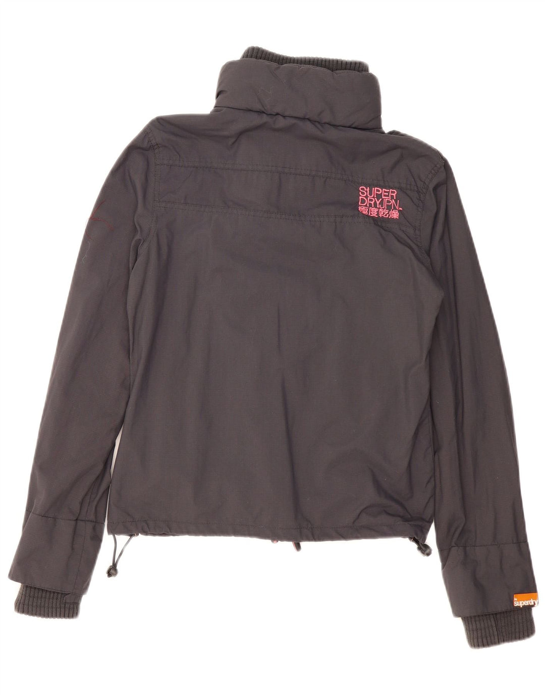 Superdry Chaqueta Bomber para Mujer UK 44 Mediana Nylon Negro