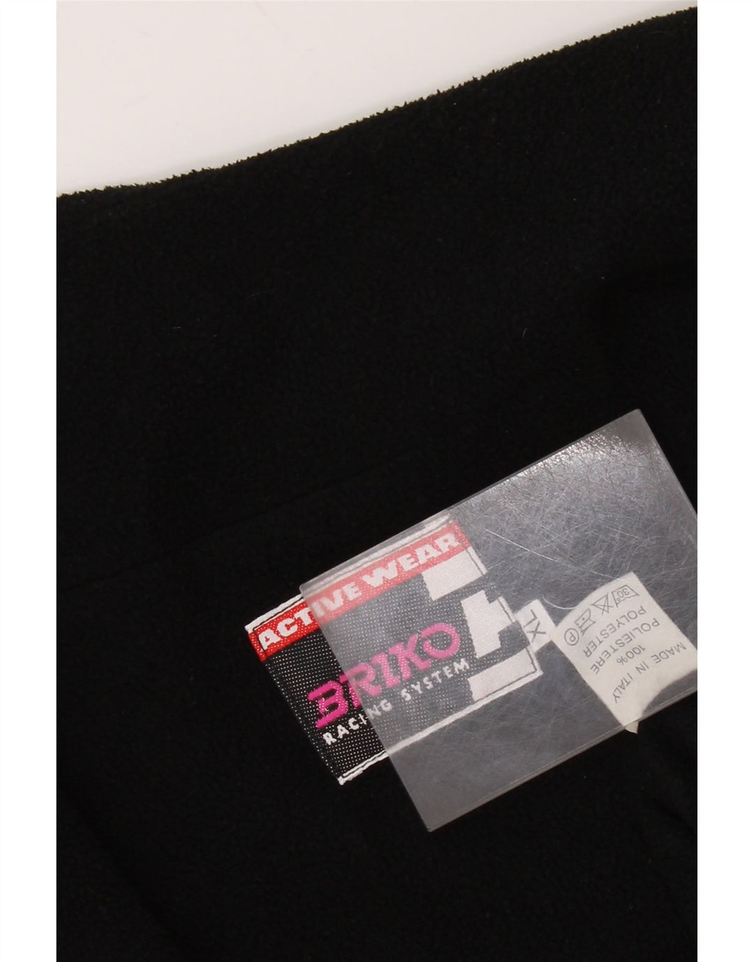 BRIKO Chaqueta de chándal sin mangas para hombre XL Rojo Colorblock Poliéster