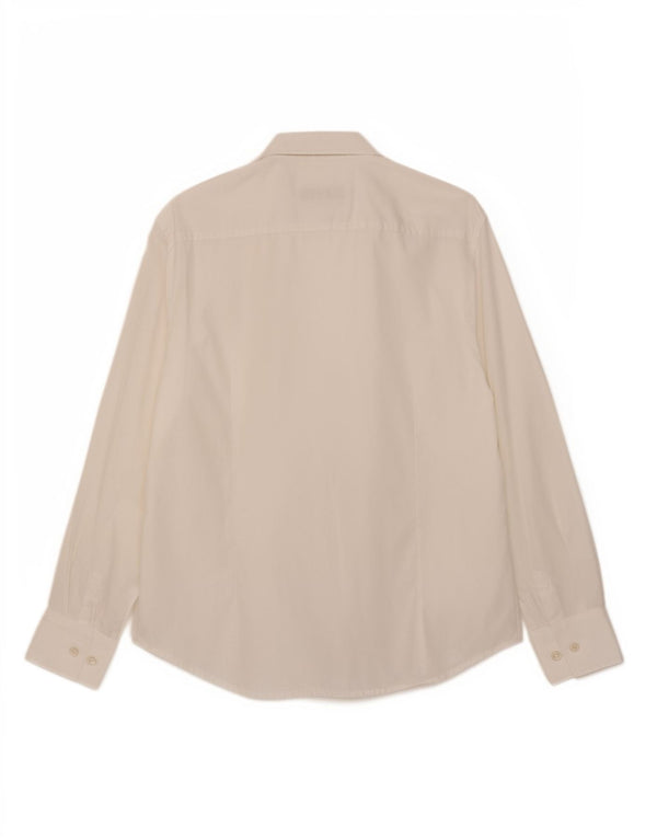 Camisa Hugo Boss Hombre Slim Fit Grande Blanco