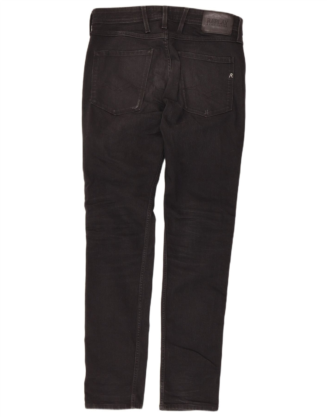 Replay Mujer Anbass Slim Jeans W31 L32 Algodón Negro