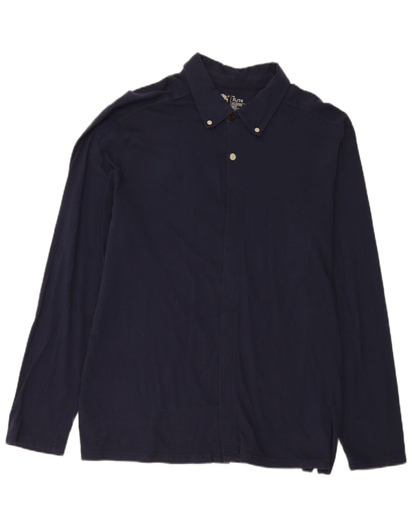 Timberland Camisa Slim Fit Hombre XL Algodón Azul Marino