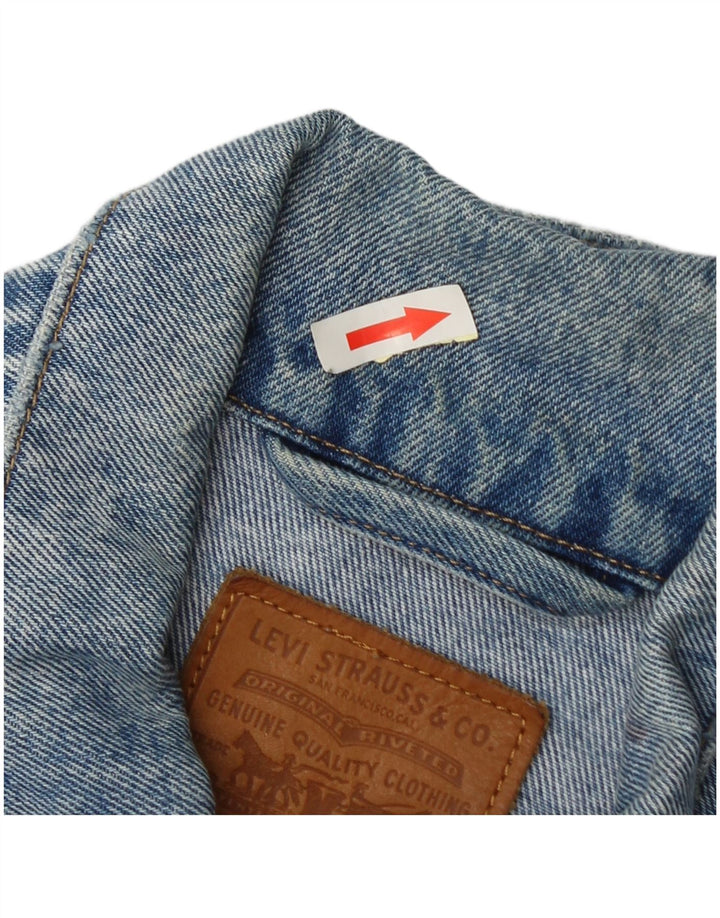 Levi's Chaqueta vaquera para hombre UK 34 XS Algodón azul