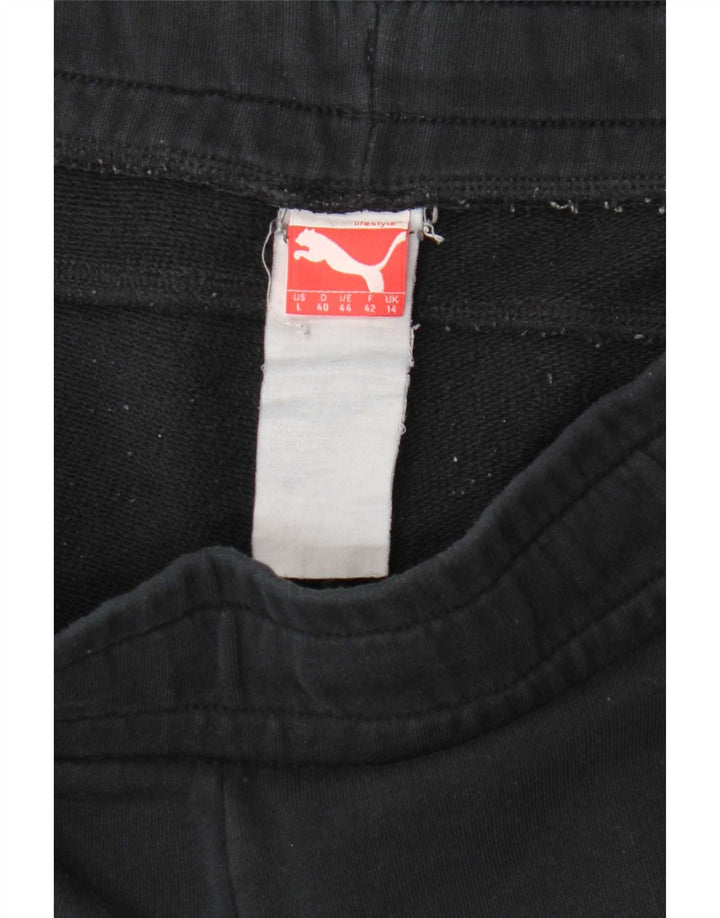 Puma - Pantalones de chándal para mujer, talla 40, color negro