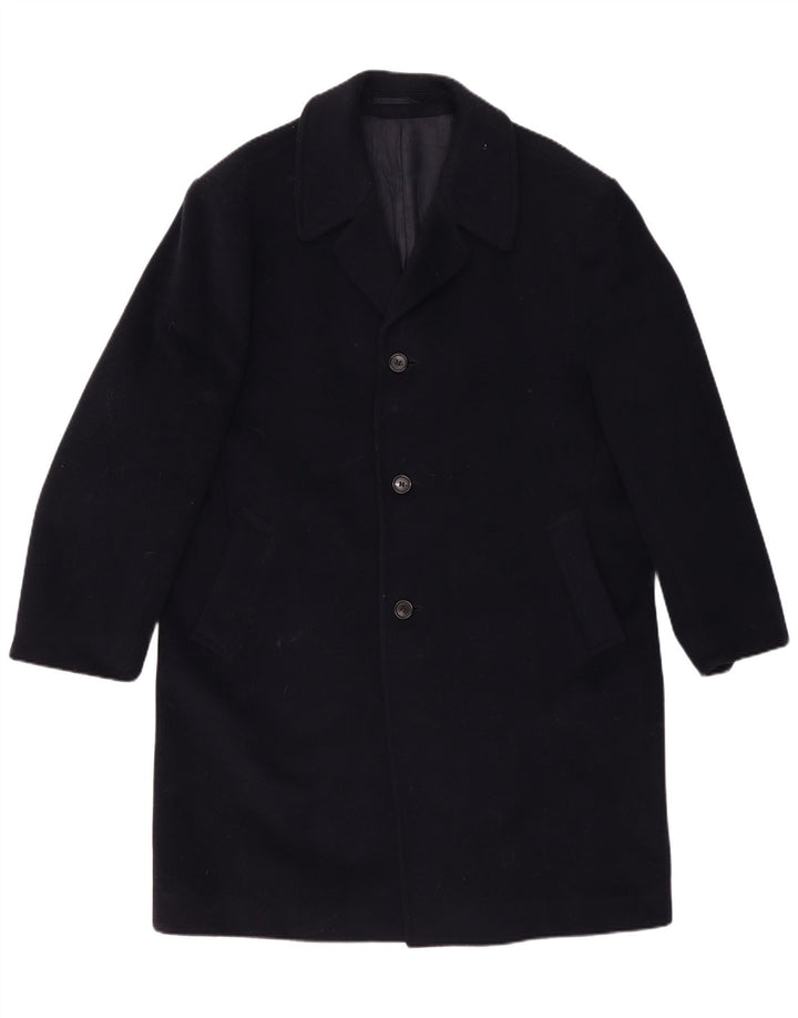 WELLINGTON Abrigo para hombre UK 42 XL Lana azul marino