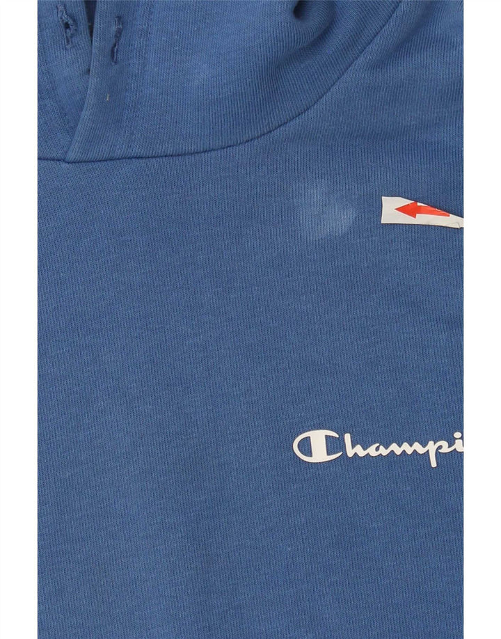 Champion Sudadera Con Capucha Jumper Azul Medio De Algodón