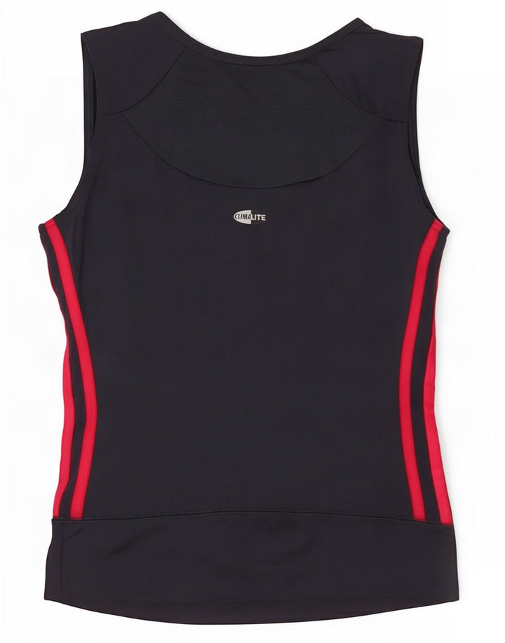 Adidas Mujer Clima 365 Crop Vest Top UK 10 Pequeño Gris Poliamida