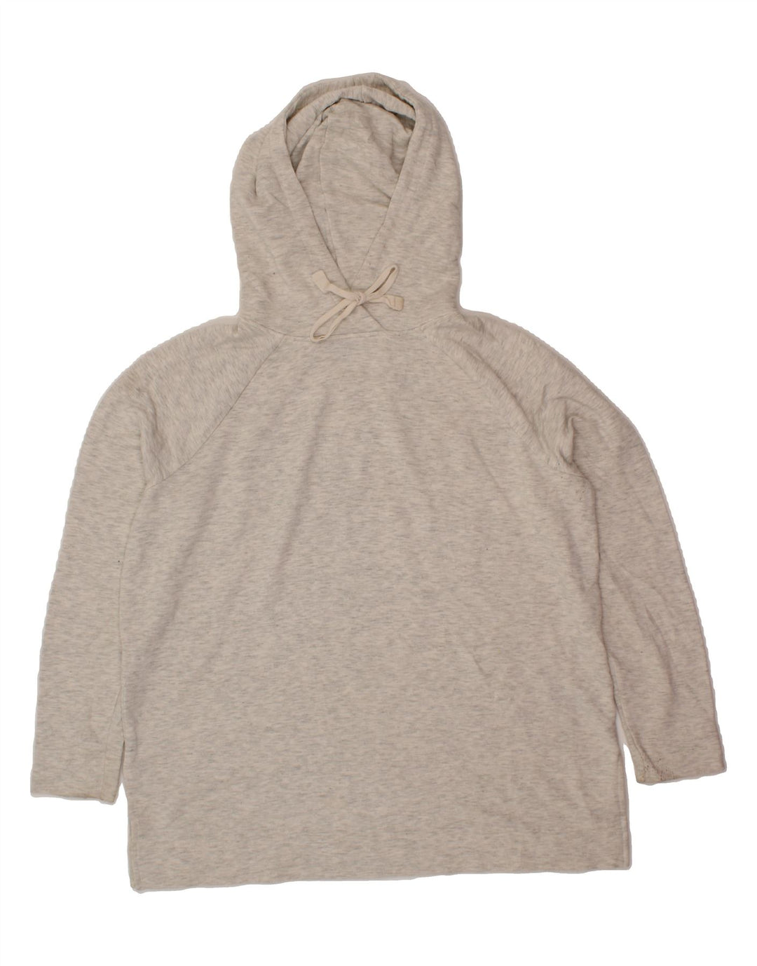 GAP Womens Oversized Hoodie Jumper UK 14 Medium Grey Flecked Rayon Vintage Gap and Second-Hand Gap from Messina Hembry 