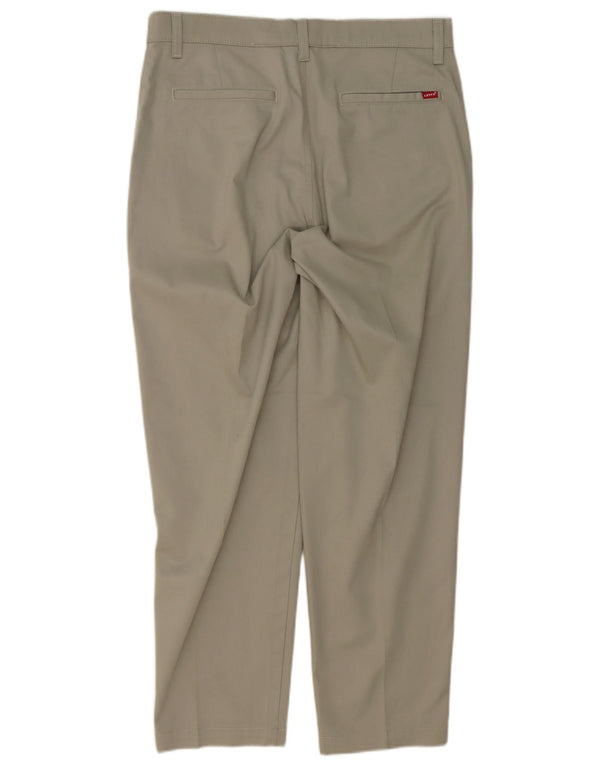 LEVI'S Pantalón chino recto para hombre W33 L29 Gris