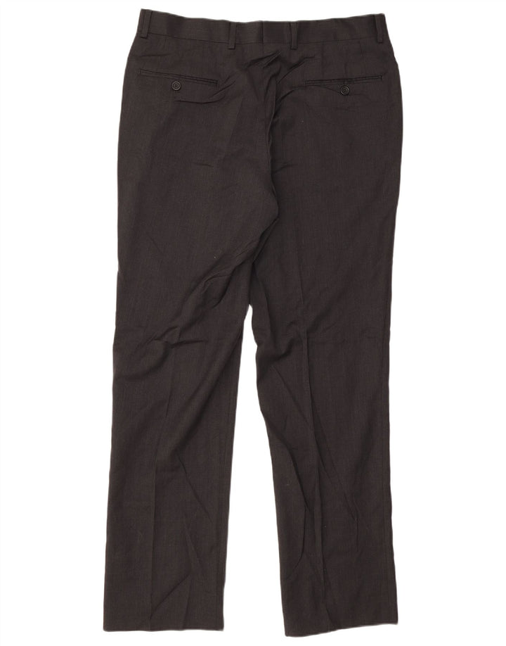 Ted Baker Traje de 2 piezas con 2 botones para hombre UK 40 Large W34 L31 Lana gris