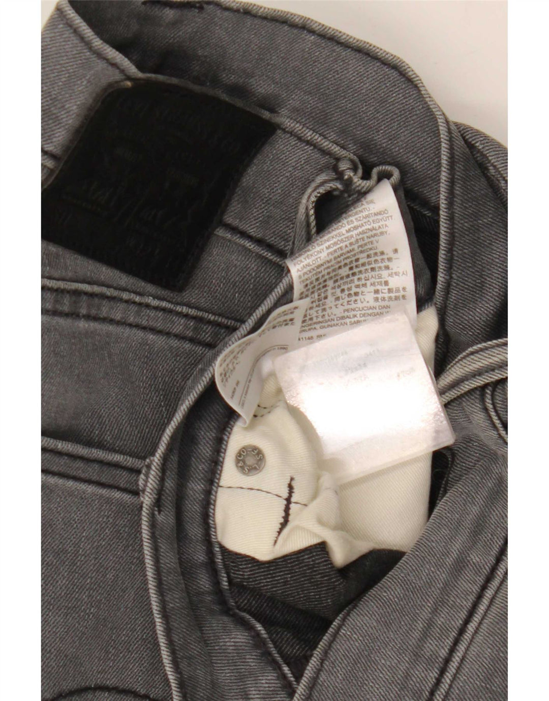 Levi's Jeans ajustados para hombre W32 L34 Algodón gris