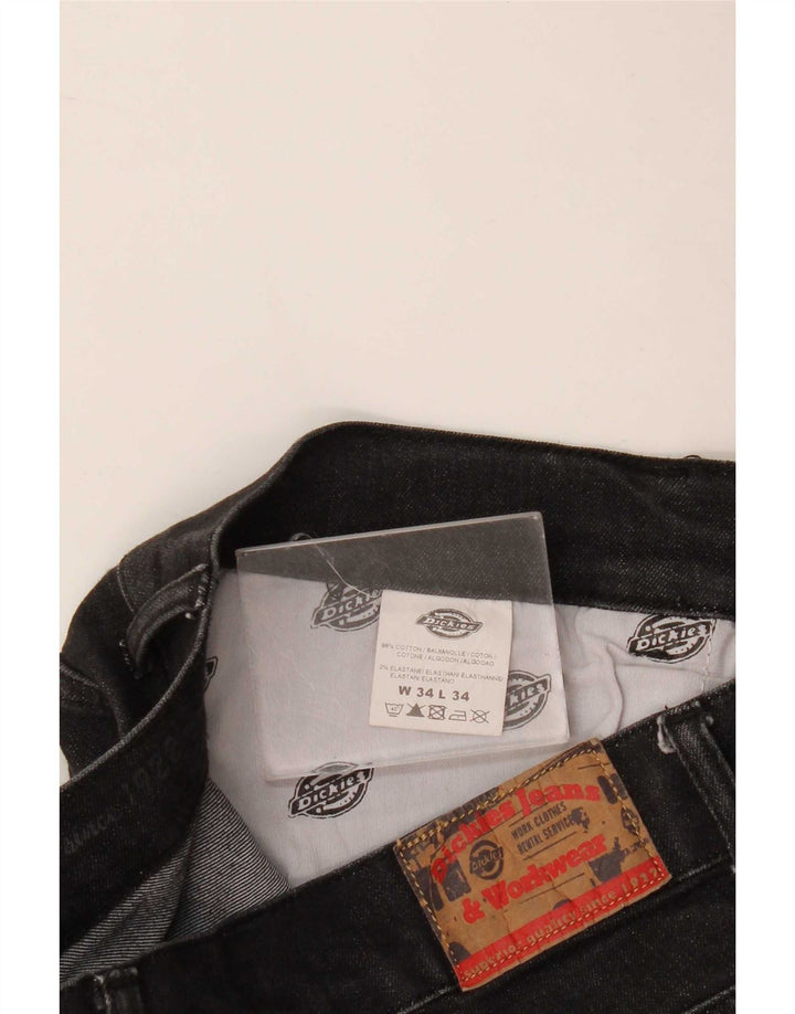 Dickies Jeans ajustados para mujer W34 L34 Algodón negro