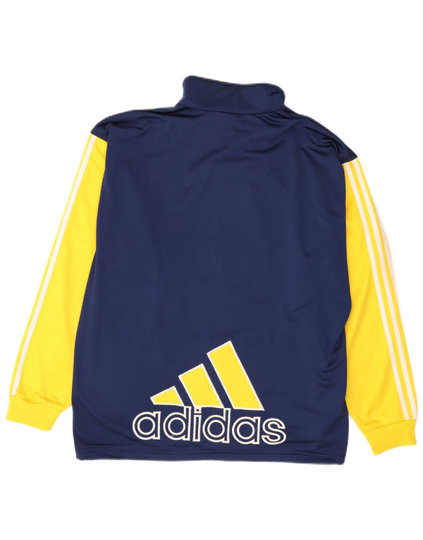Adidas - Chaqueta de chándal para hombre, talla 44/46, color azul marino