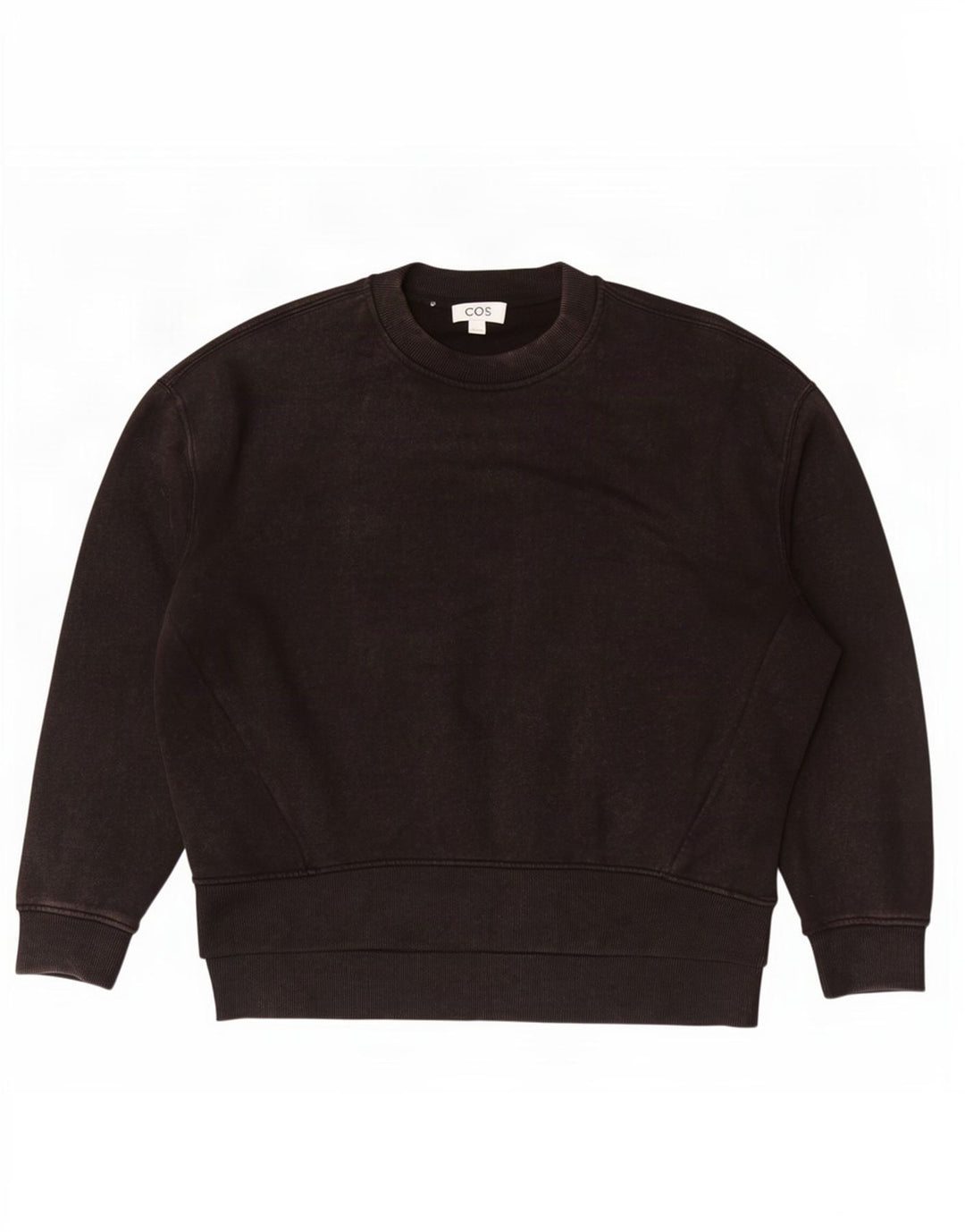 Cos - Sudadera holgada para hombre, talla XS, color negro