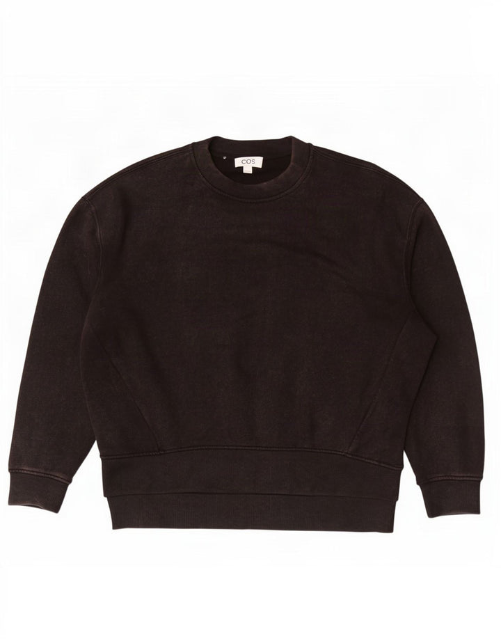 Cos - Sudadera holgada para hombre, talla XS, color negro