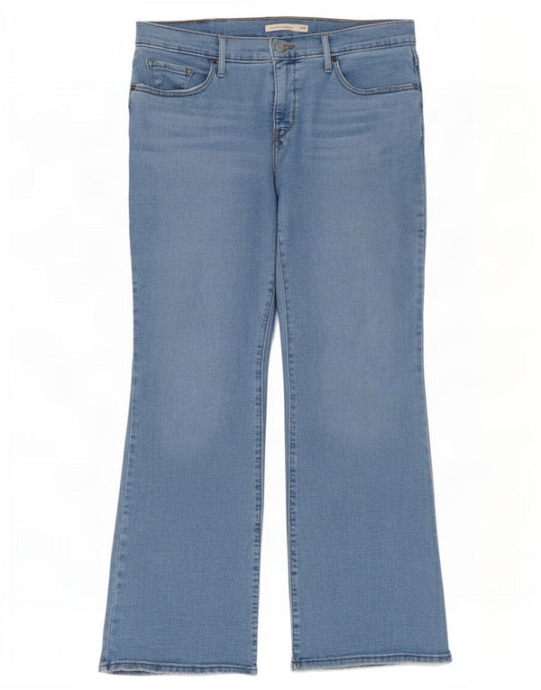 Levi's 315 Shaping Bootcut Jeans US 14 XL W34 L31 Algodón Azul