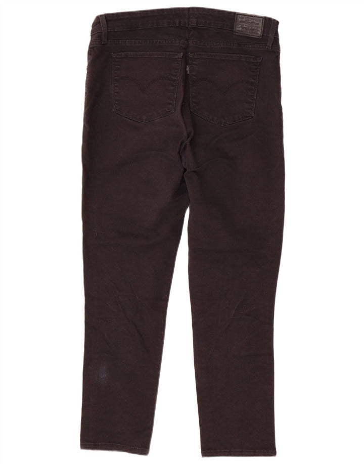 Levi's Vaqueros Slim Mujer W32 L26 Algodón Negro