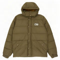 Chaqueta acolchada con capucha Rab para hombre UK 38 Medium Khaki Polyamide