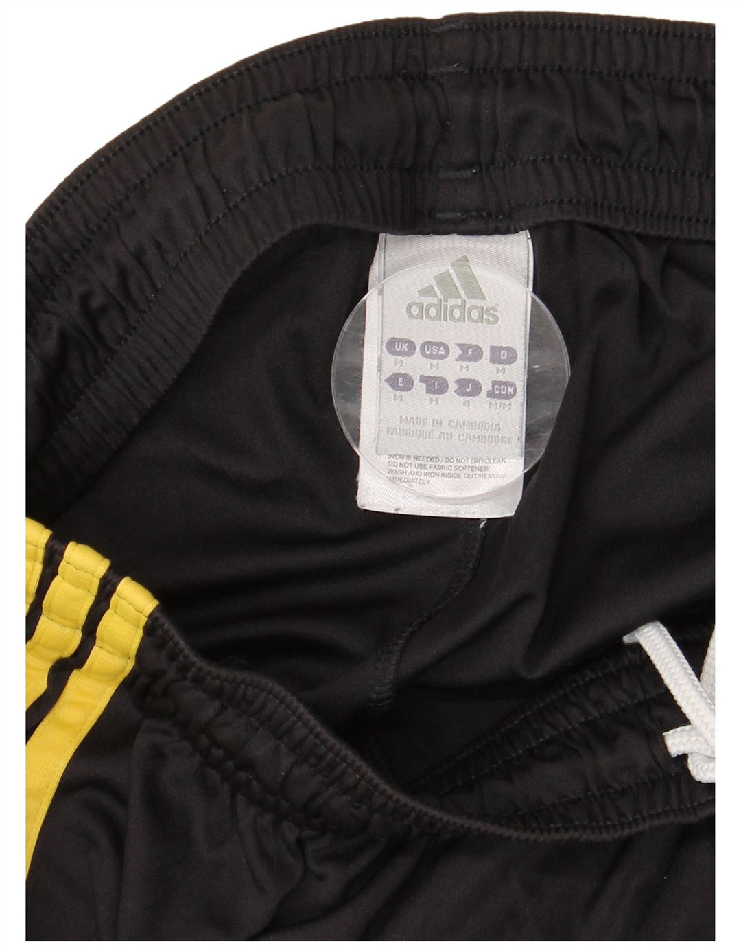 ADIDAS Pantalones cortos deportivos Climalite para niños 11-12 años Mediano Negro Poliéster