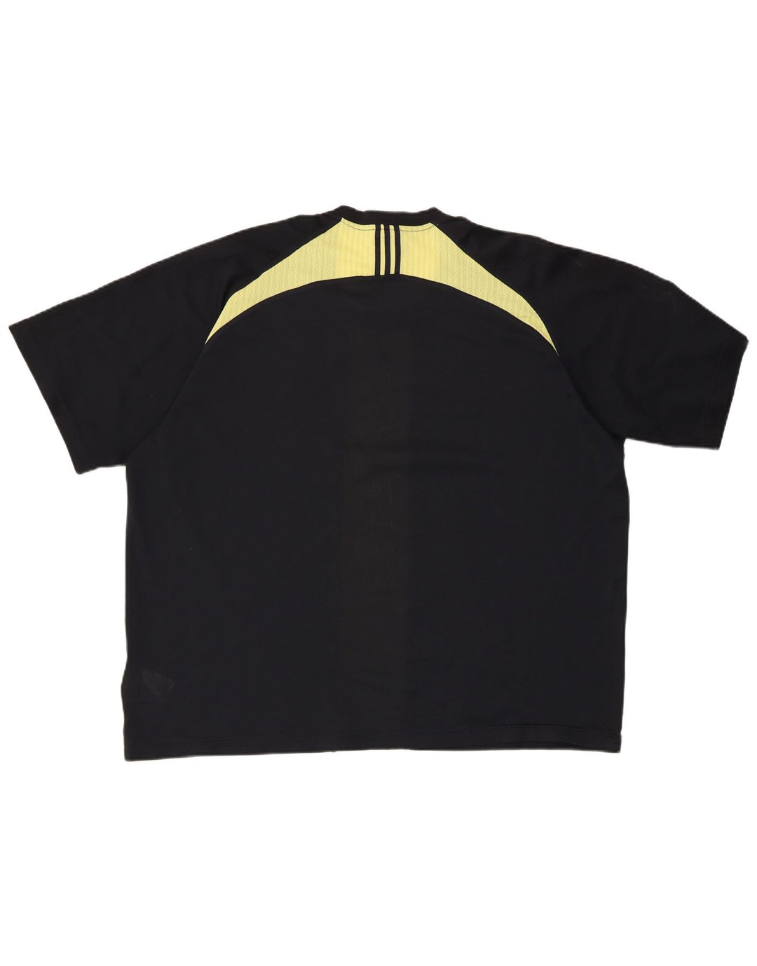 ADIDAS Camiseta Climacool para hombre Top 2XL Poliéster color block negro