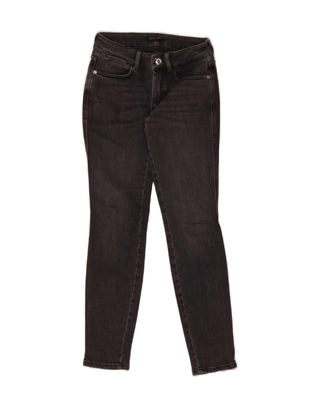 MASSIMO DUTTI Womens Skinny Jeans W26 L28 Grey Vintage Massimo Dutti and Second-Hand Massimo Dutti from Messina Hembry 