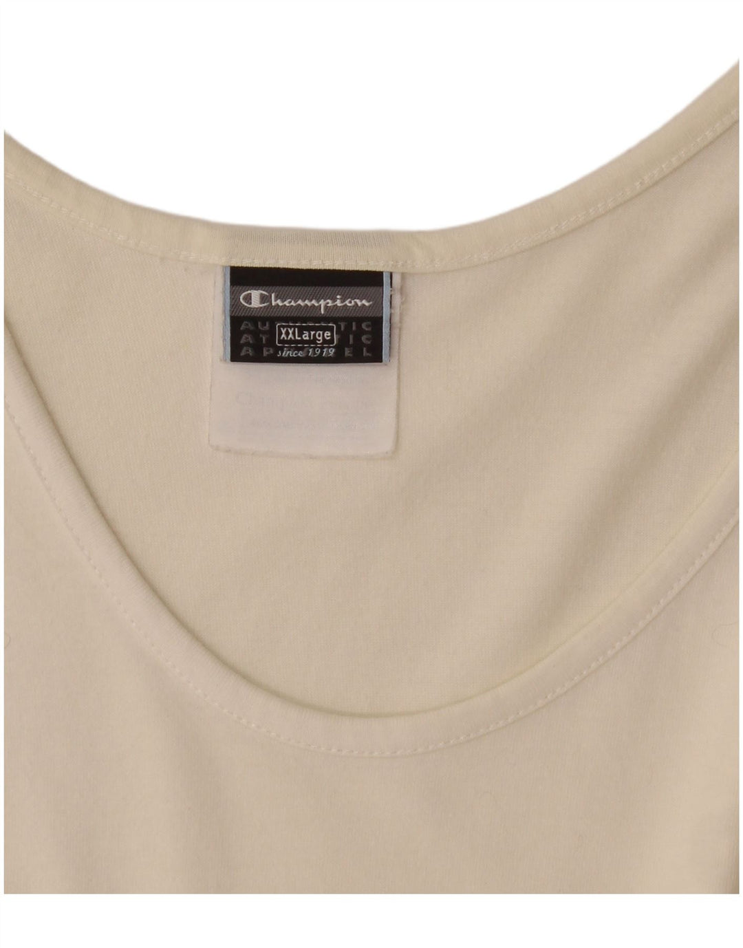 Champion Camiseta Sin Mangas Para Hombre 2XL Blanco