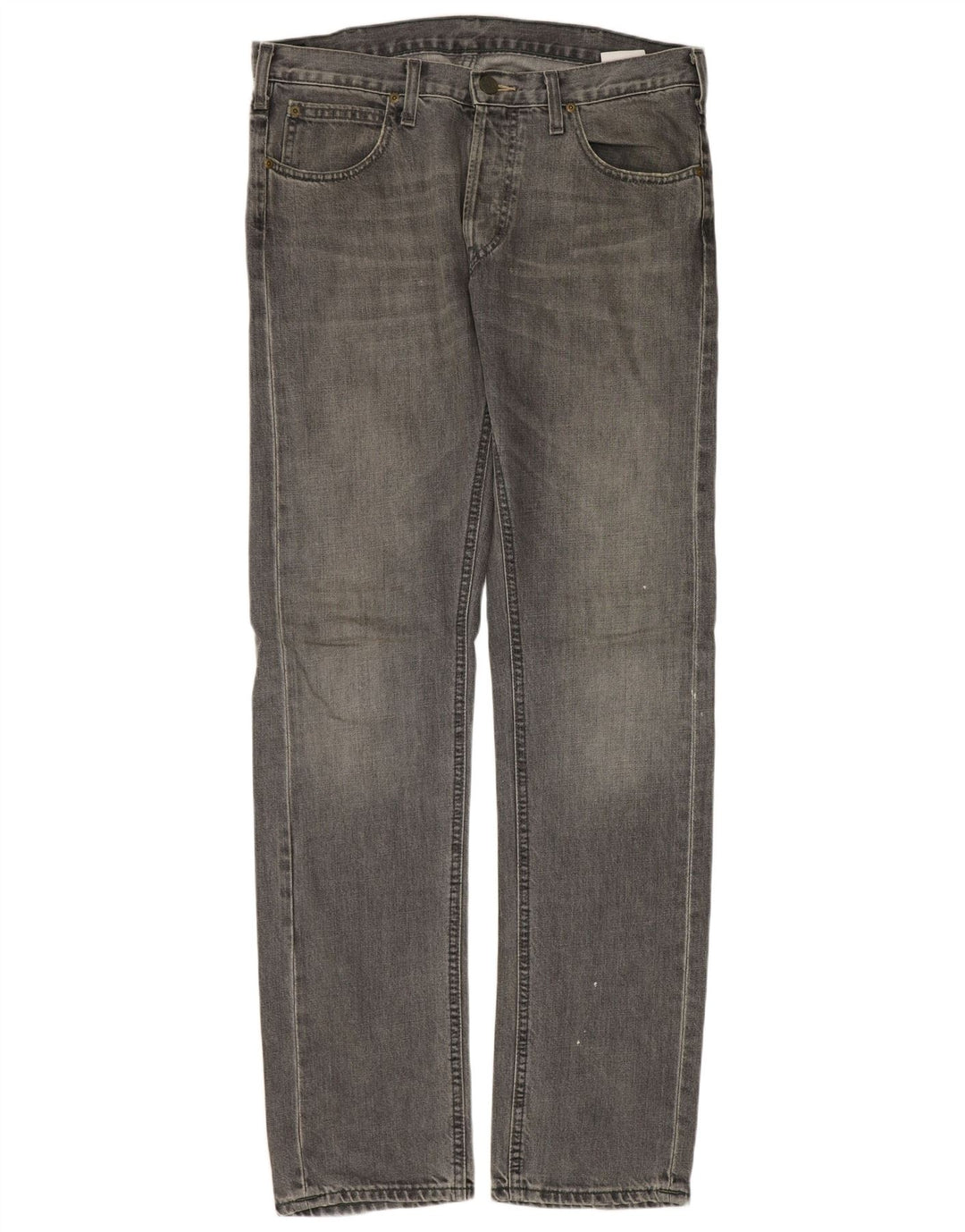 LEE Vaqueros rectos Daren para hombre W33 L34 Algodón gris