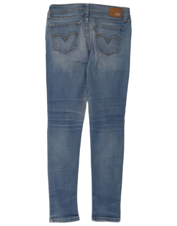 Levi's Vaqueros pitillo de cintura baja Demi Curve para mujer W29 L32 Algodón azul