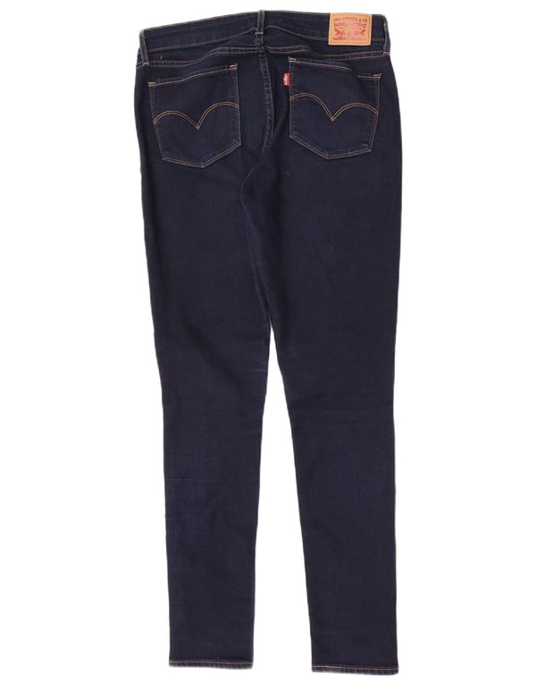 Levi's Jeans Ajustados 711 Para Mujer W29 L30 Algodón Azul Marino