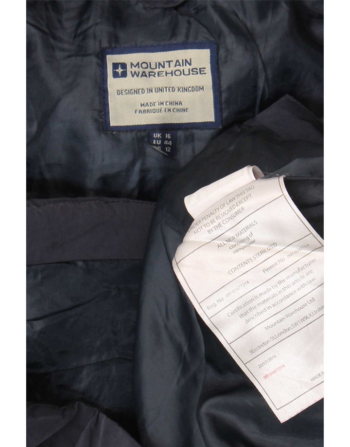 Chaleco acolchado para mujer Mountain Warehouse UK 46 Grande Poliéster azul marino