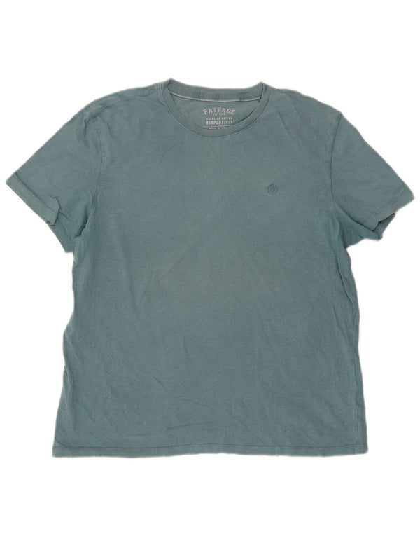 Camiseta Hombre Fat Face Top XL Algodón Azul