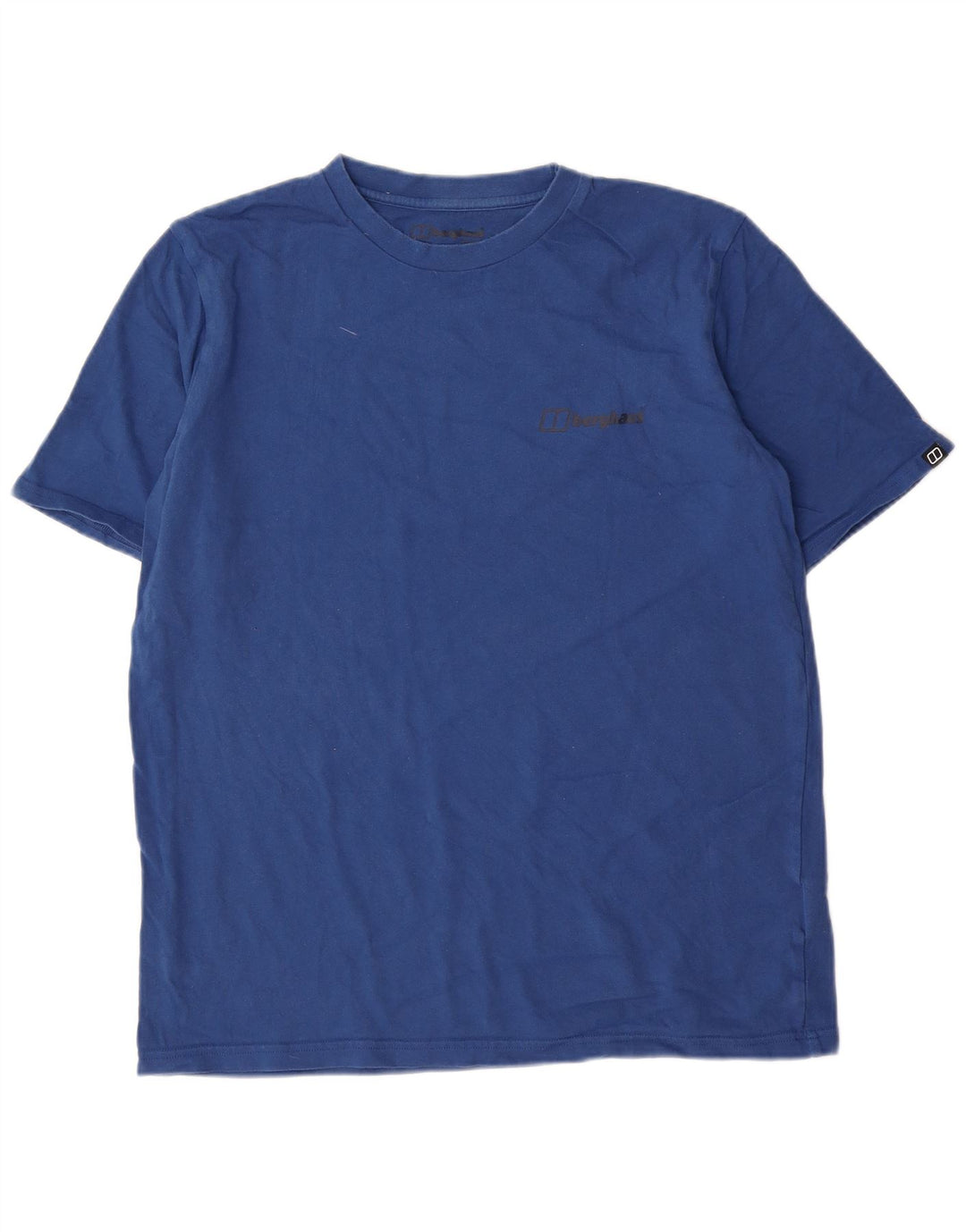 Berghaus - Camiseta para hombre, talla grande, color azul, algodón