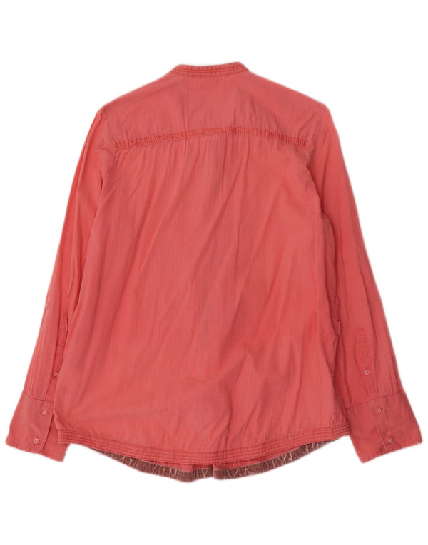 Superdry Camisa Militar De Esmoquin Para Mujer Reino Unido 46 Grande Algodón Rosa