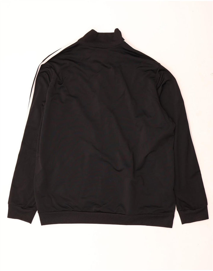 Adidas - Chaqueta de chándal para hombre, talla 52/54, 2XL, poliéster negro