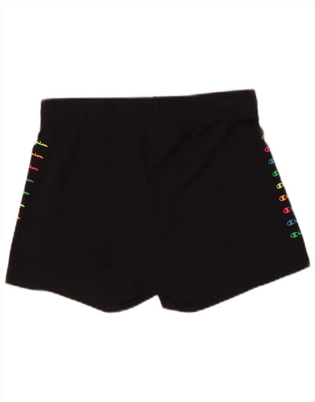 Champion Shorts deportivos gráficos para mujer Reino Unido 12 Mediano Negro
